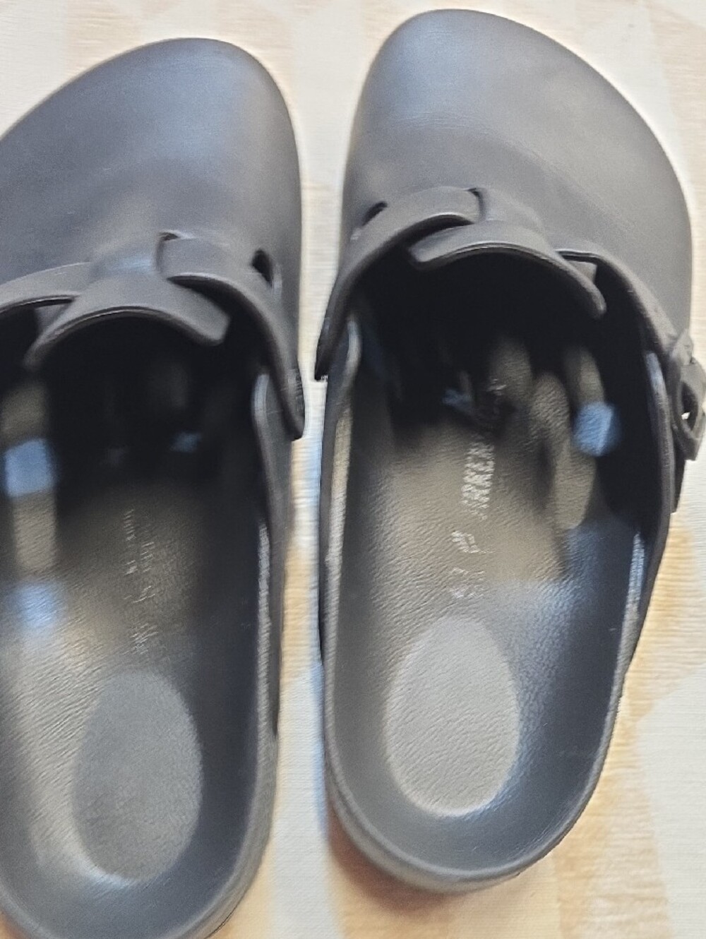 Birkenstock Men's Black Slip-On EVA Clog Sandals - Picture 2 of 7